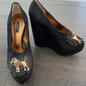 Dolce and Gabbana “Poodle” Platform sz 38